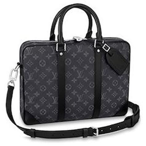 lv document bag mens|Porte Document Voyage PM .